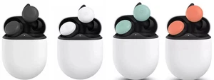 Google Pixel Buds Wireless Bluetooth Earbuds White /Black /Green /Orange - Good - Picture 1 of 13