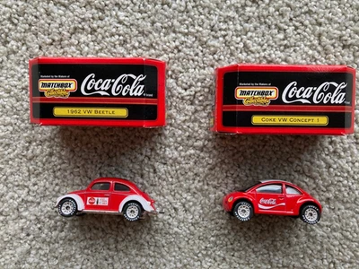 2 vagones Coca-Cola coleccionables Matchbox Foto 1 de 4
