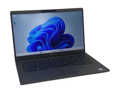 Dell Latitude 7400 Laptop, 14" Core i7 8th Gen, 8GB RAM, 256GB SSD, Windows 11 - Image 1 of 4