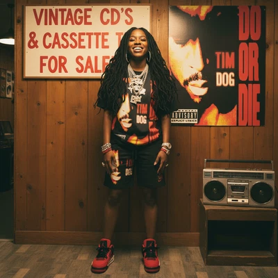 •TIM DOG - DO OR DIE• ~1993 OG PRESS~ (CASSETTE TAPE) - Image 1 of 4