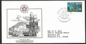 USA 1976 American Revolution Bicentennial 1776-1976 Official FDC of Surinam - Picture 1 of 2