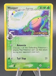 Wooper Dragon Frontiers EX Series Pokemon Reverse Holo Foil Stamped 2006 #71 A - Bild 1 von 10