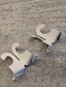 Set Of 2, Drop Ceiling Hooks Metal Track Clip Suspended Ceiling Hooks - Picture 1 of 2