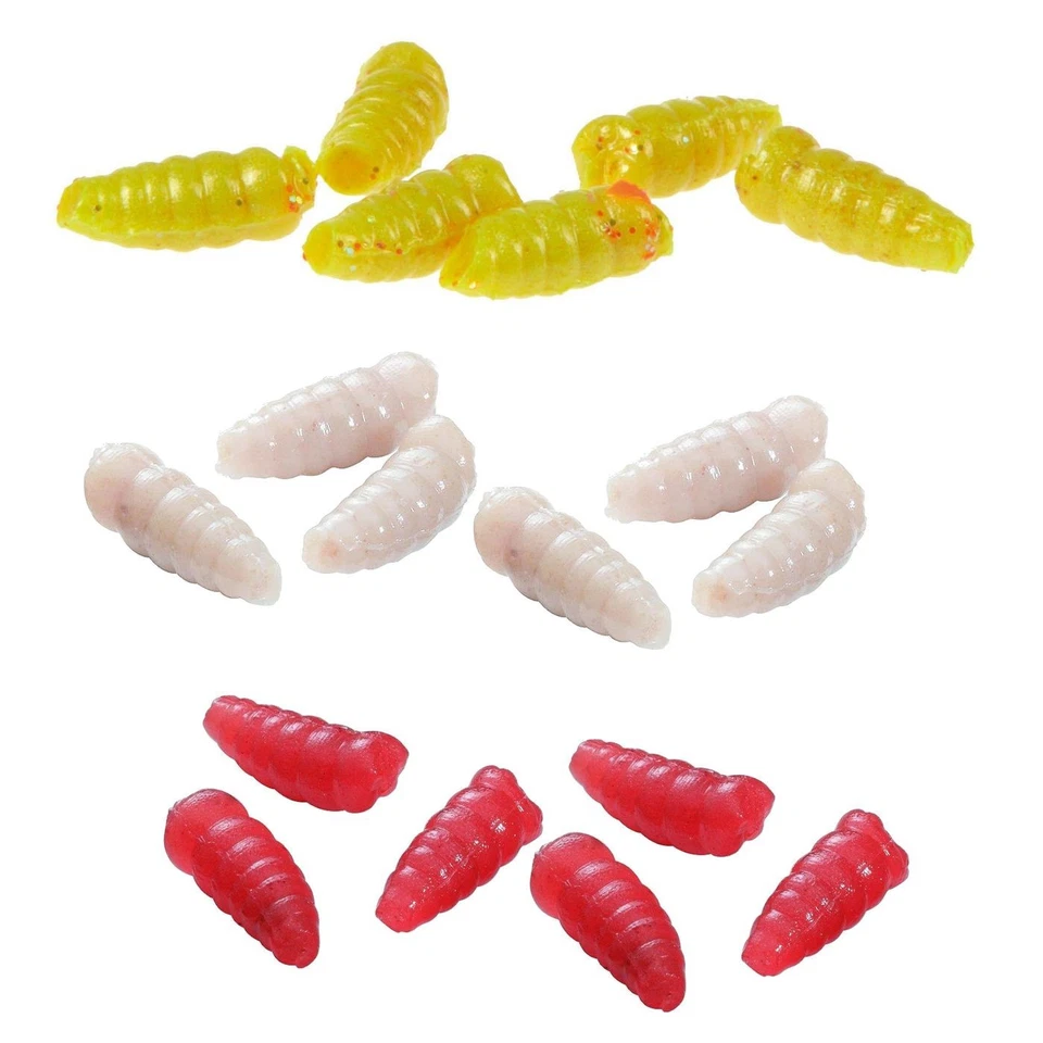 Berkley Powerbait® Maggot - 110 künstliche Maden, Forellenköder Kunstköder Köder - Bild 1 von 1