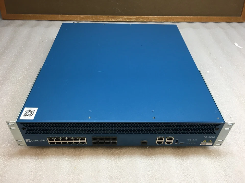 Palo Alto Networks PA-3220 Enterprise Firewall Netwrok Device No bootable Drive - Image 1 of 4