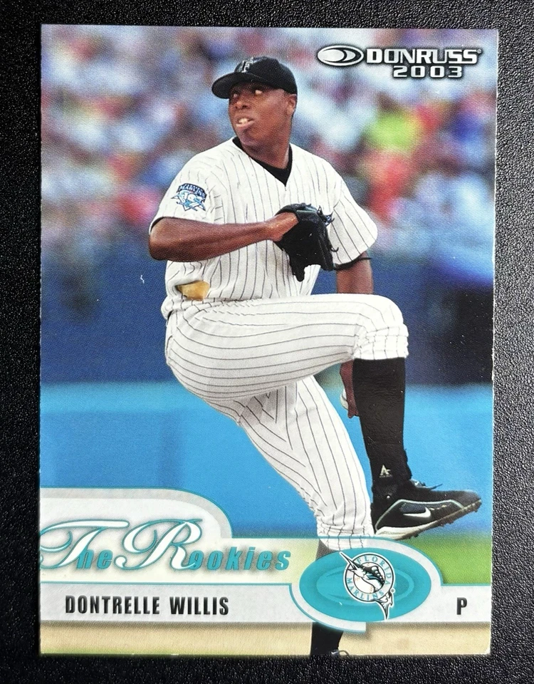2003 DONRUSS DONTRELLE WILLIS THE Rookie RC 新秀 Marlins M/NM — 第 1/1 张图片