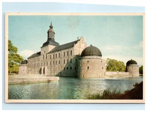 Alte AK Schloss Vadstena Schweden Färgfotografi ungelaufen - Bild 1 von 2