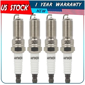 4x Iridium & Platinum Spark Plugs 95369 For Mazda 3 2010-2013 CX-7 10-12 L4 2.3L - Picture 1 of 6
