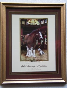 2002 Budweiser Clydesdale United Way Fair Share Anheuser Busch Print - Bild 1 von 3