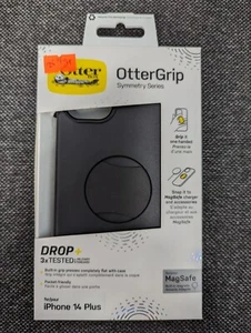 Coque OtterBox OtterGrip Symétrie Apple iPhone 14 Plus - Noire - NEUVE - Photo 1 sur 1