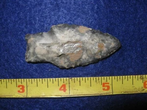 Artefacto indio prehistórico punta de flecha Uvalde del centro de Texas *ENVÍO GRATUITO* CW24 - Imagen 1 de 3