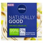 Nivea Naturally Good Regenerating Night Cream 50ml - Organic Argan Oil