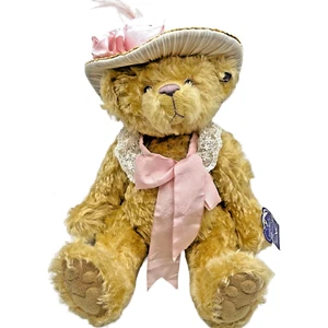 Peluche mohair vintage Annette Funicello Emily The Bear 18"" 2003 coleccionable - Imagen 1 de 10