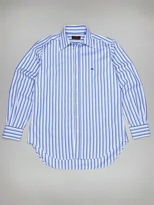 Etro Stripped Button Up Mens Shirt XL 41 - Picture 1 of 9