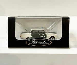 Brekina #13353 Mercedes Benz Police Car. HO 1:87 Preowned. New In Box. - Picture 1 of 7