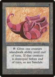 Sandals of Abdallah X (1) Arabian Nights Excellent/Near Mint - 4RCards - Picture 1 of 1