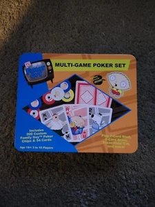Family Guy Visto in TV Set Poker Multigioco Spedizione Gratuita. patatine mai aperte - Foto 1 di 3