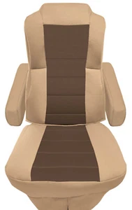 Fundas de asiento de algodón personalizadas para autocaravana autocaravana cámper para Thor Hurricane 2013-2020 - Imagen 1 de 20