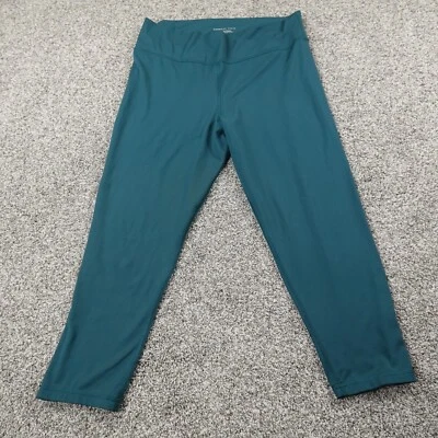 American Eagle Leggings Mujer 2XL Verde 7/8 Gimnasio Apretado Yoga Pantalones Elastizados Flexibles Foto 1 de 4