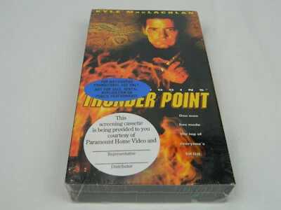 Thunder Point VHS Screener 1998 Kyle MacLachlan Paramount SEALED - Image 1 of 2