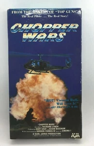 Chopper Wars VHS 1989 Vietnam Helicopter Footage Pilots War NEW TESTED #20E - Imagen 1 de 5