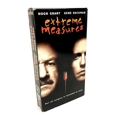 Extreme Measures VHS 1996 ~ Gene Hackman Foto 1 de 4