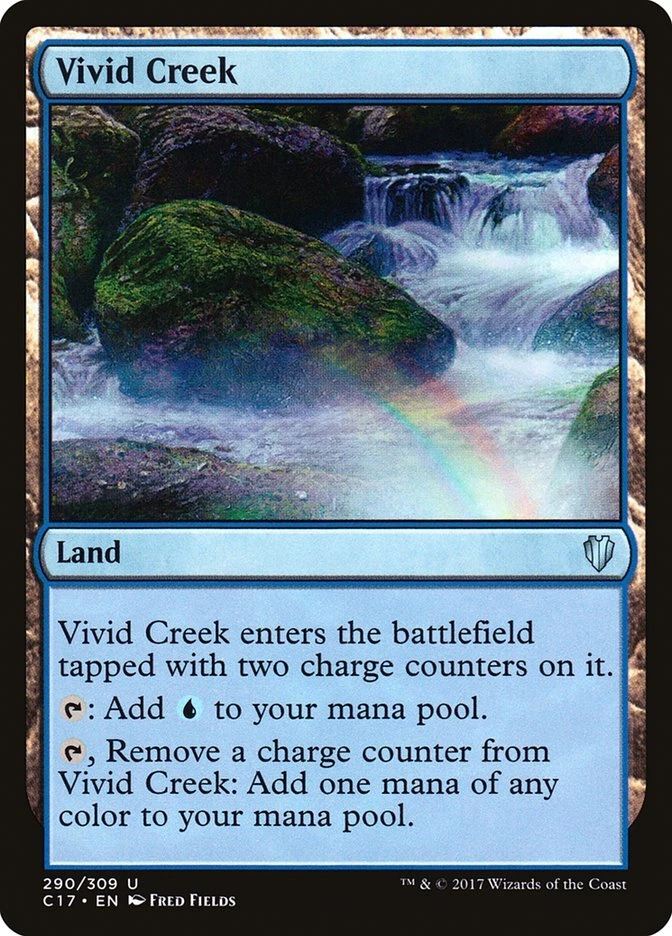 Vivid Creek [Commander 2017] Magic MTG - Image 1 of 1