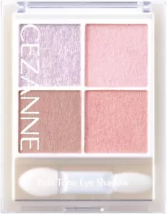 CEZANNE Eyeshadow Pale Tone 4,3g 02 Sherry Pink 4color Eyeshadow Matt - Bild 1 von 8