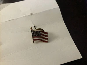 American Flag Lapel Pin Red White and Blue  - Bild 1 von 2