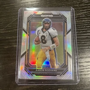 Aaron Rodgers 2023 Panini Prizm Draft Silver Refractor - Picture 1 of 3