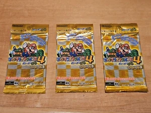 Super Mario Advance 4 GBA E-Reader Cards JP 3 SEALED Packs - Picture 1 of 4