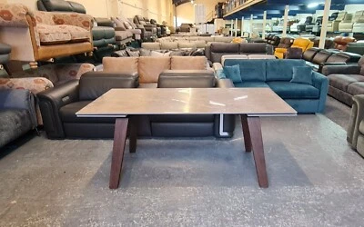 Ex-display Pierre extending dining table - Image 1 of 4