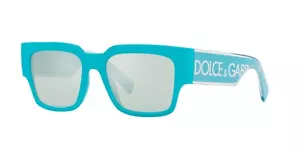 Dolce & Gabbana DG 6184 Blue/Light Blue Silver (3346/65) Sunglasses - Picture 1 of 4