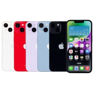 Apple iPhone 14 256 Go débloqué d'usine AT&T T-Mobile Verizon bon état - Photo 1 sur 9