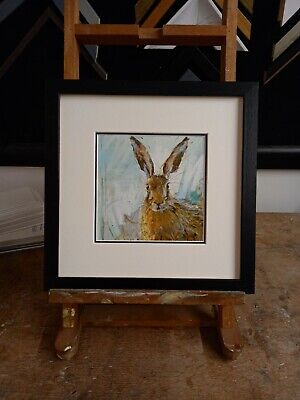 ( LAST ONE )James Bartholomew Professionally Framed Art  'Brown Hare 111 • 22.46€