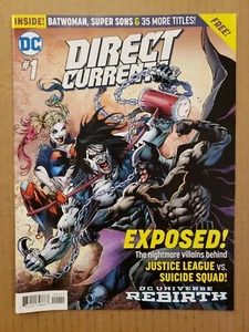 DC Currents #1 Harley Quinn cover 2016 NM- - Picture 1 of 2