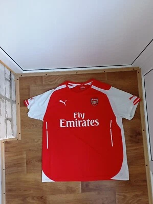 ARSENAL LONDON 2015-2016 PUMA HOME FOOTBALL SOCCER SHIRT JERSEY Size XL - Image 1 of 4
