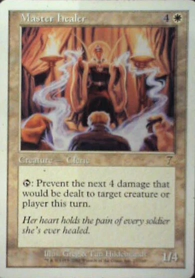 Master Healer - 7th Edition: #27, Magic: The Gathering Lp R36 - Image 1 of 1