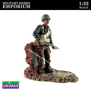 1:32 Unimax Toys Forces of Valor WWII US Army GI Infantry Soldier Figure - Picture 1 of 3