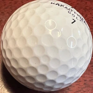 KAKAO FRIENDS Golf Logo Selfie Used Golf Ball M-5-3 - Picture 1 of 6