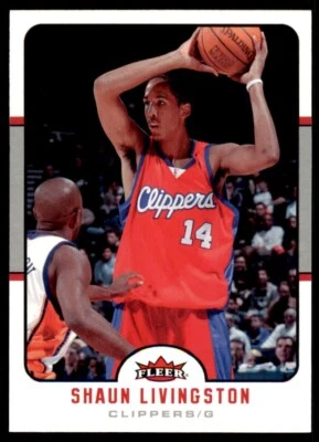 2006-07 Fleer Shaun Livingston Los Angeles Clippers #81 - Imagem 1 de 2