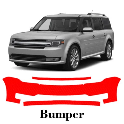 Front bumper PreCut PPF Paint Protection Film For Ford Flex 2013-2015 - Image 1 of 4