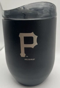 MLB Baseball Pittsburgh Pirates 16oz Stainless Steel Curved Ultra Tumbler - Picture 1 of 4