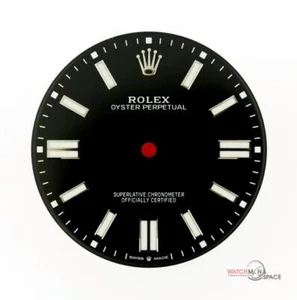 Original Men Rolex Oyster Perpetual 41mm 124300 Gloss Black Index Dial S/S #D40 - Picture 1 of 8