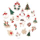 10 Pcs/Set Christmas Pendant Decoration for Necklace Earrings Jewelry