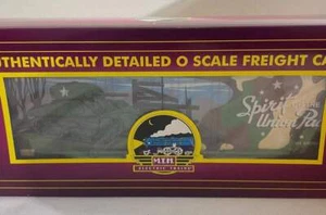 MTH PREMIER LINE US ARMY -UNION PACIFIC 50' DBL DOOR PLUGGED BOXCAR NEW IN BOX ! - Picture 1 of 3