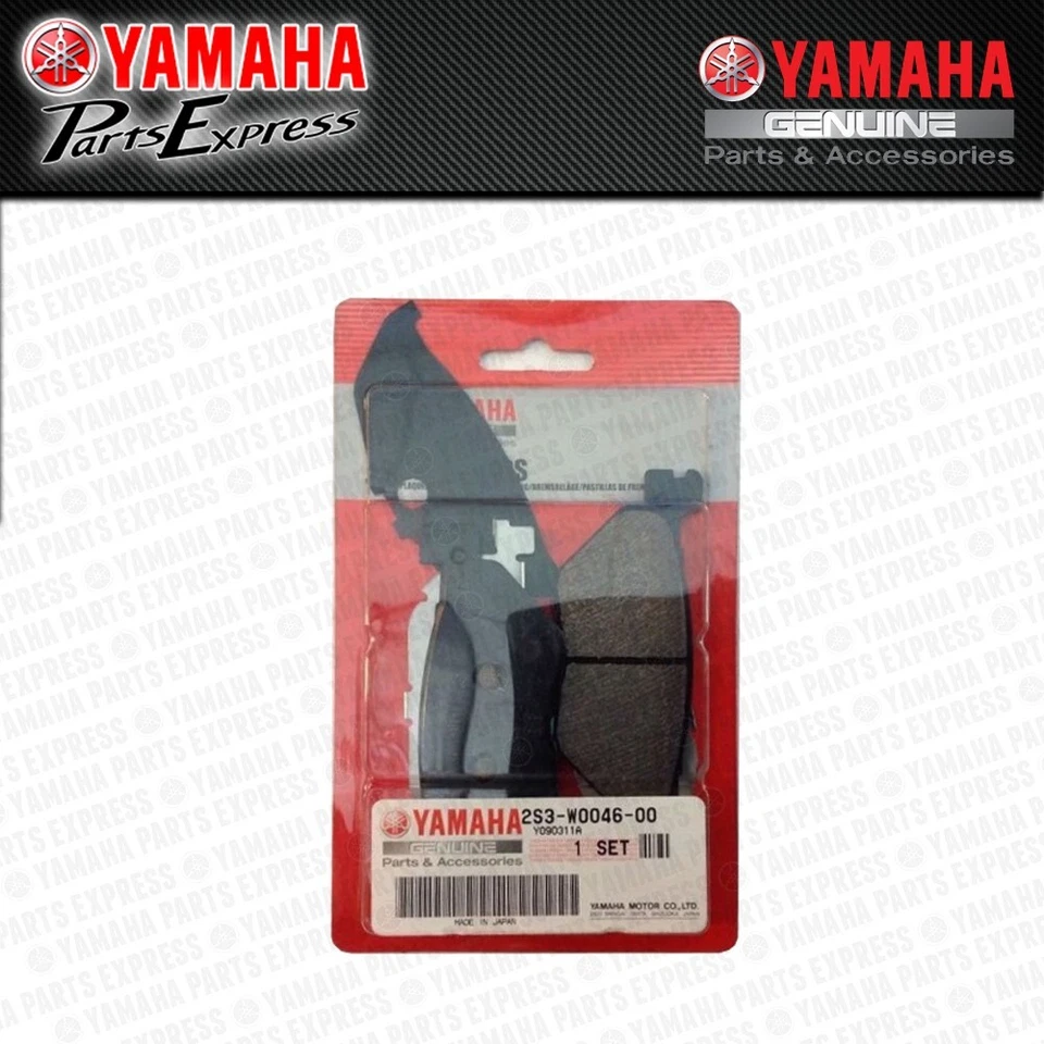 NEW 2009 - 2020 YAMAHA VMAX V-MAX 1700 VMX1700 OEM REAR BRAKE PADS SET - Image 1 of 1