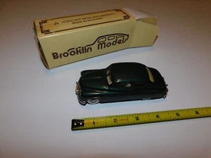 VINTAGE Brooklin Models England 1:43 1949 MERCURY 2 DOOR COUPE w/BOX - Picture 1 of 11
