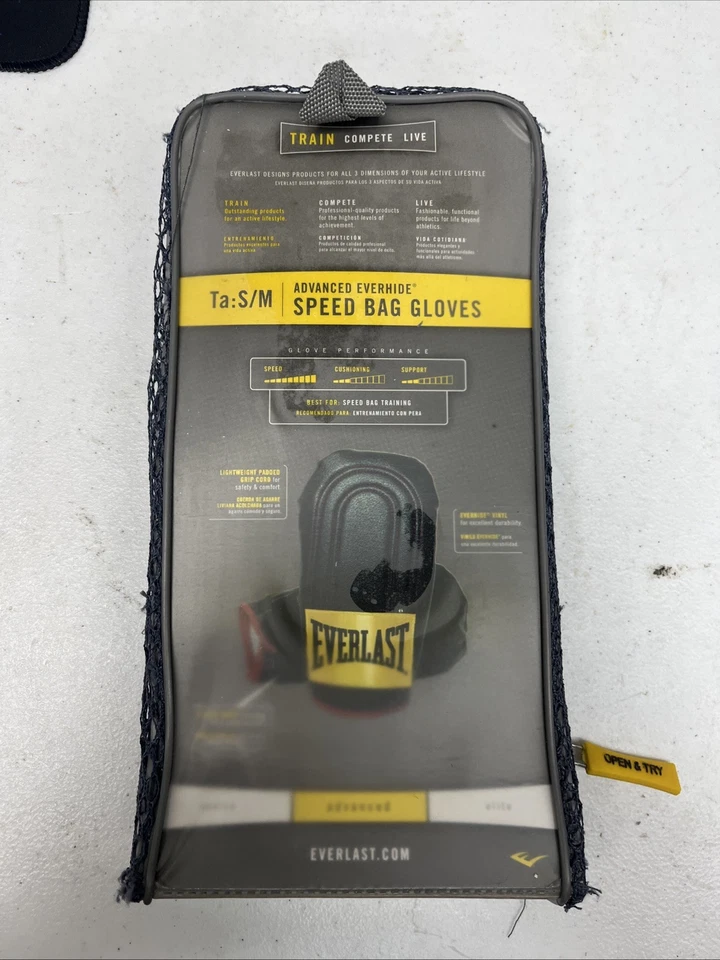 Guantes Everlast Advanced Speed Bag Sparring 🥊 Saco de Boxeo Nuevo en Paquete  Foto 1 de 1