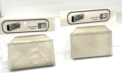 Walthers Cornerstone 2 Package Bridge Abutments Sealed 439-658 - Image 1 of 3